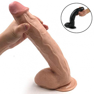 Consolador Dildo Realista Grande Ventosa 31 Cm