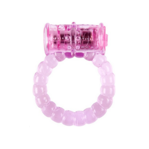 Anillo Con Vibrador Peneano Silicona Retraso Eyaculación